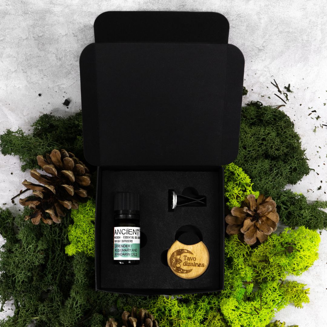 Mėnulio pusė + aromatinis aliejus