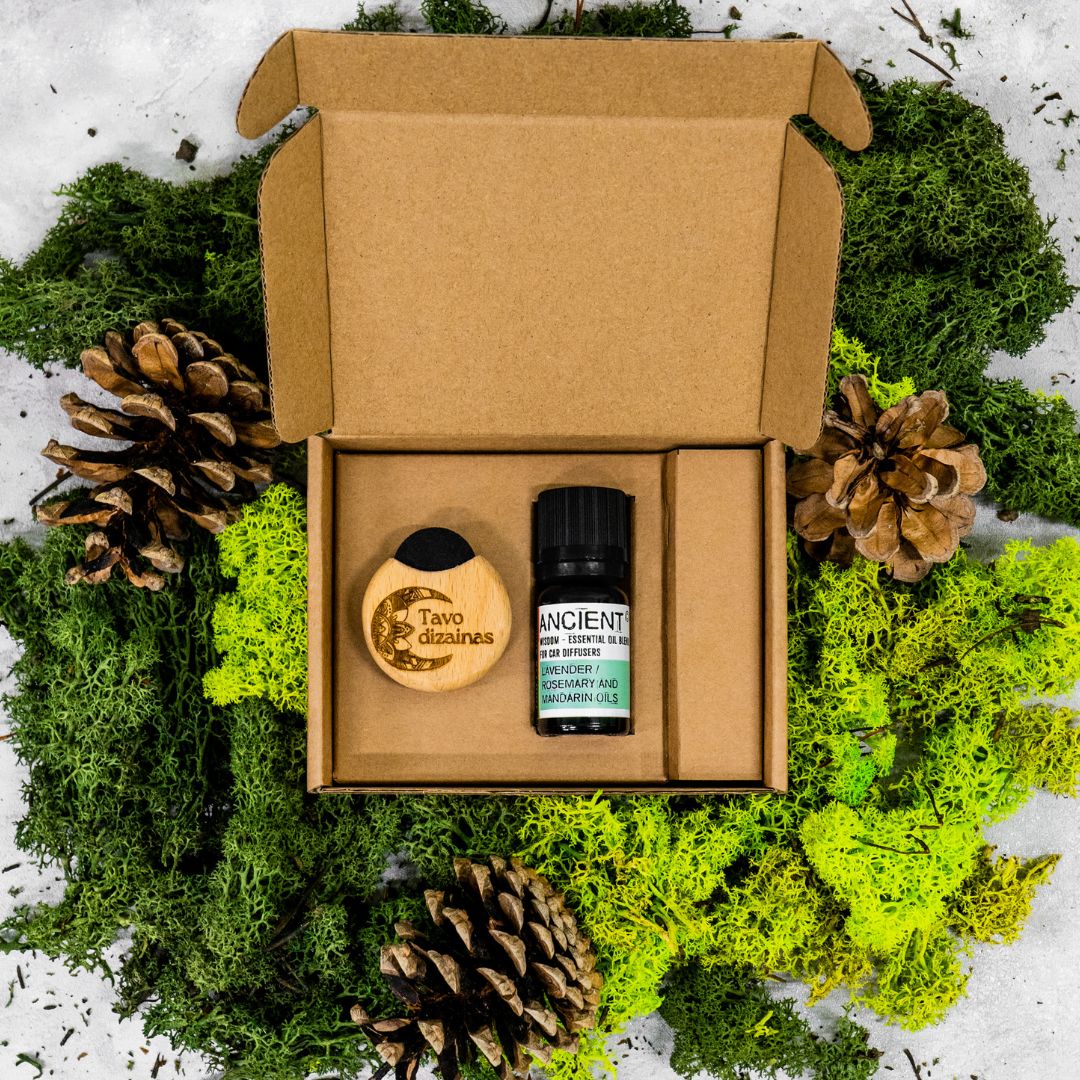 Mėnulio pusė + aromatinis aliejus